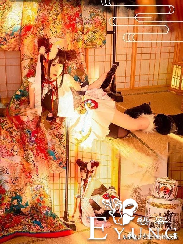 秀色可餐的猫系厨娘《精灵食肆》美女玩家COS-4.jpg