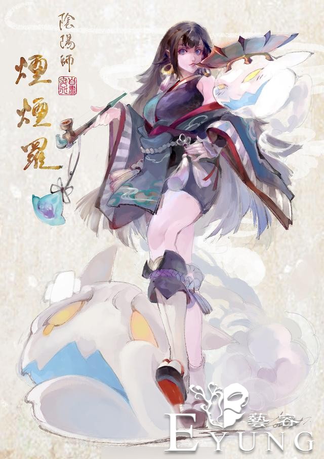 来自台湾插画师的一组游戏人物插画欣赏！画风相当潇洒的作品-5.jpg