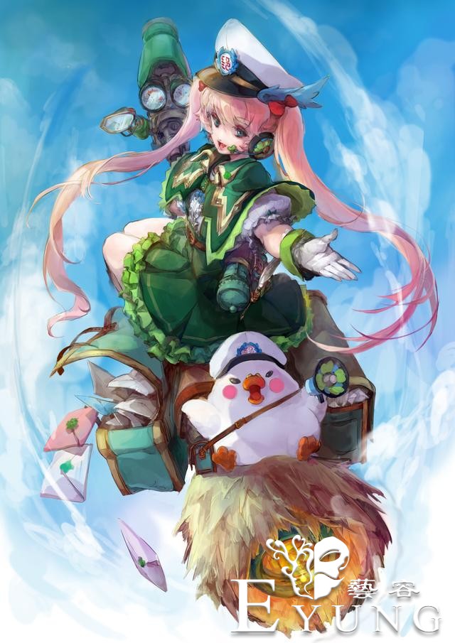 来自台湾插画师的一组游戏人物插画欣赏！画风相当潇洒的作品-7.jpg