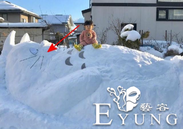 日本小姐姐做了一个“雪人龙猫”，看完真的好治愈-2.jpg