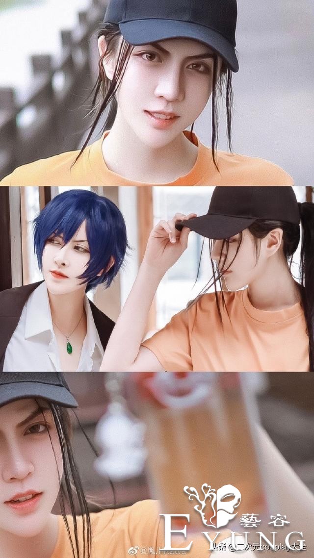 一人之下王也&诸葛青cos，扑面而来的帅，然后被保温杯可爱到-2.jpg