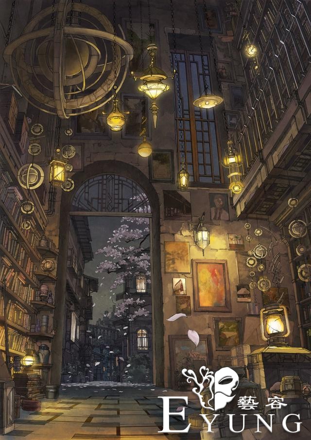 一组画风非常精美的场景插画欣赏！让人十分赏心悦目的作品-14.jpg