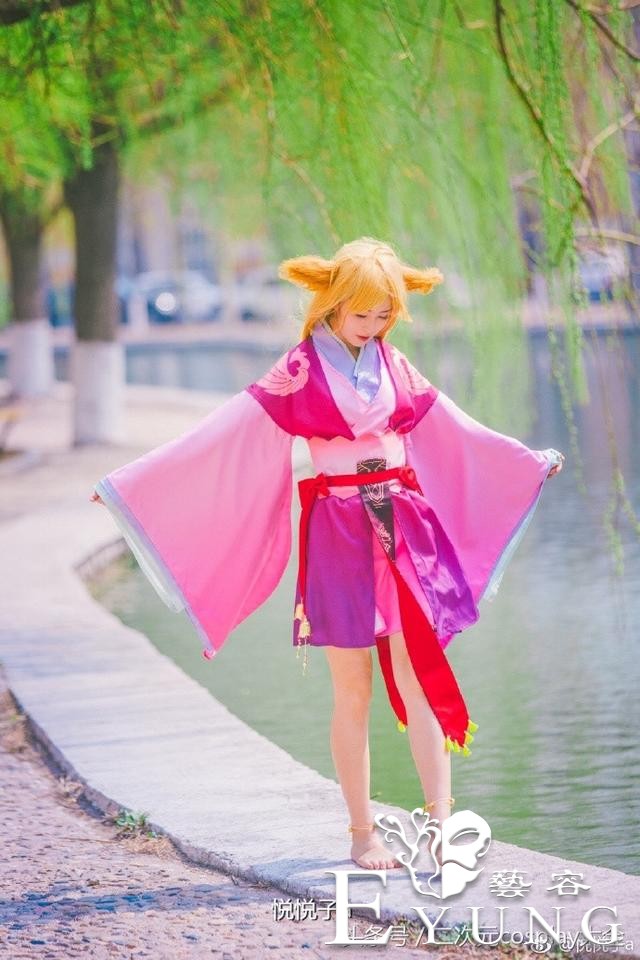 好标致的狐妖小红娘cos，最后第二张的时候被美到了！-7.jpg