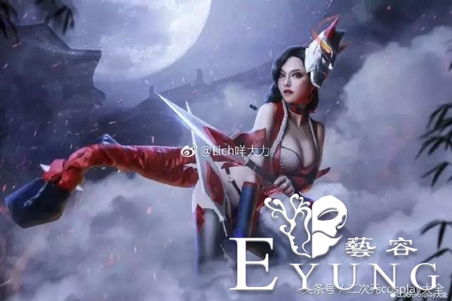 致命女神是你惹不起的，王者荣耀阿轲cos惊艳还原-5.jpg