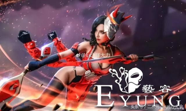 致命女神是你惹不起的，王者荣耀阿轲cos惊艳还原-8.jpg