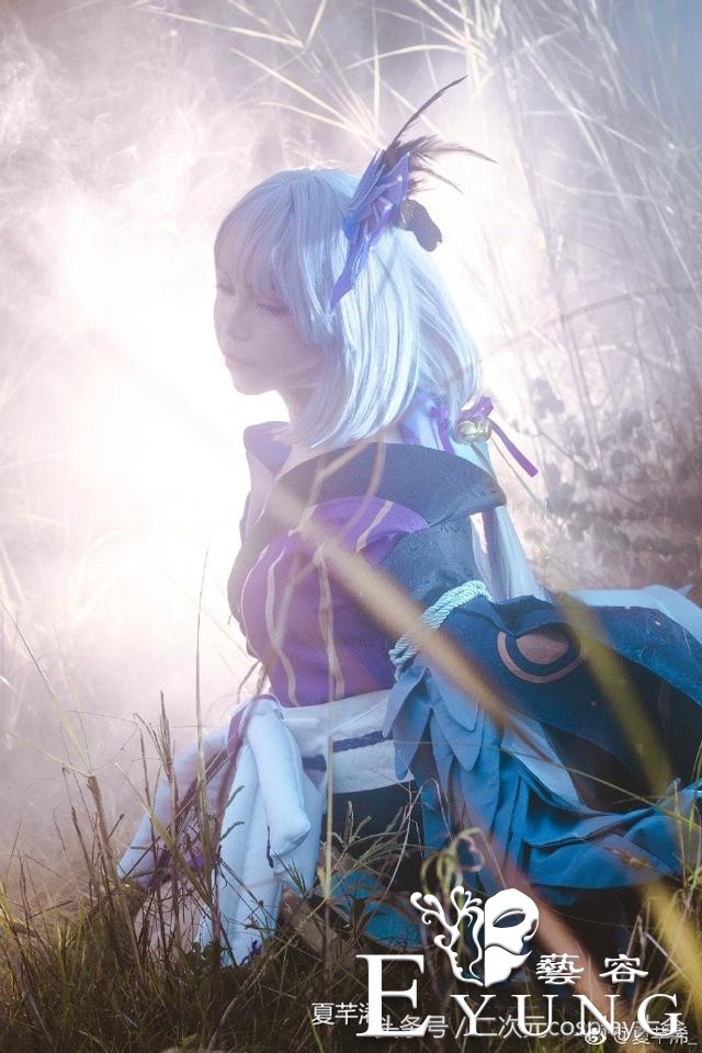 绰约多姿侧颜唯美好惊艳，阴阳师手游以津真天cos-9.jpg
