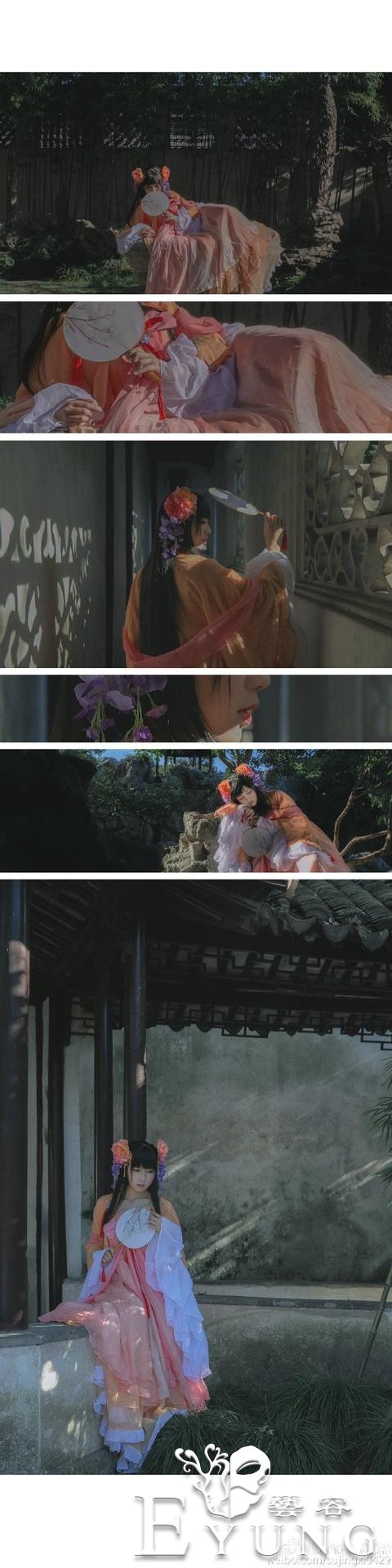 奇迹暖暖甜美清新花月谣cos，清雅纯美满满的少女心-2.jpg