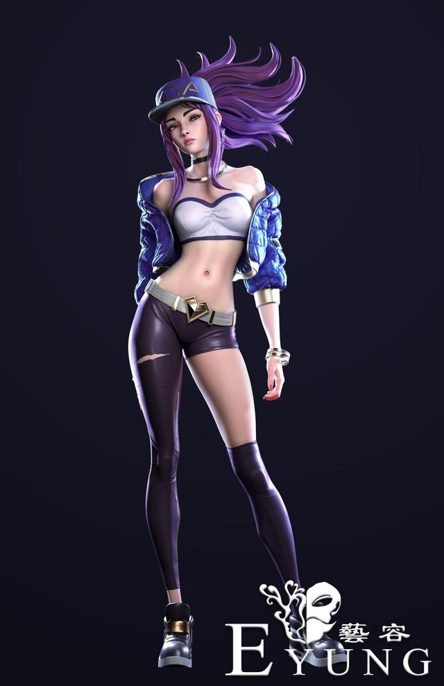 一组相当精美的3D人物建模作品欣赏！造型帅气制作水平相当高！-6.jpg