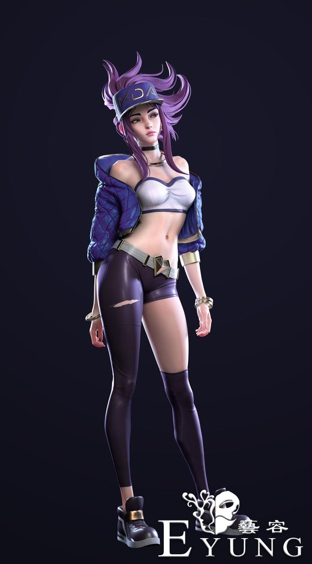 一组相当精美的3D人物建模作品欣赏！造型帅气制作水平相当高！-7.jpg