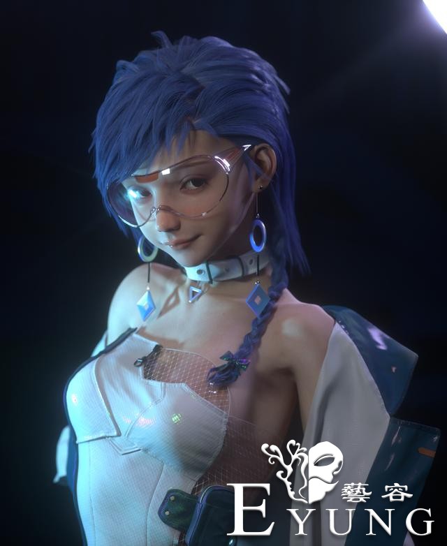 一组相当精美的3D人物建模作品欣赏！造型帅气制作水平相当高！-12.jpg