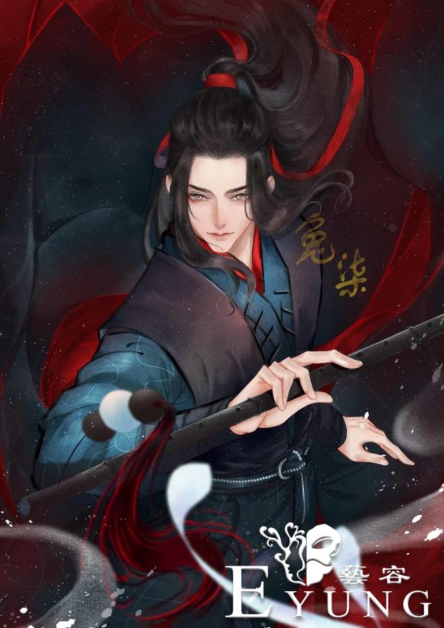 画风不错的一组古风题材插画作品欣赏！人物造型相当美型哦-7.jpg