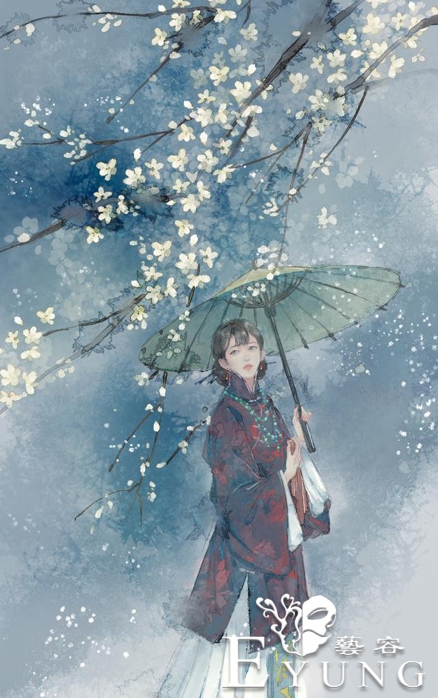 画风不错的一组古风题材插画作品欣赏！人物造型相当美型哦-14.jpg