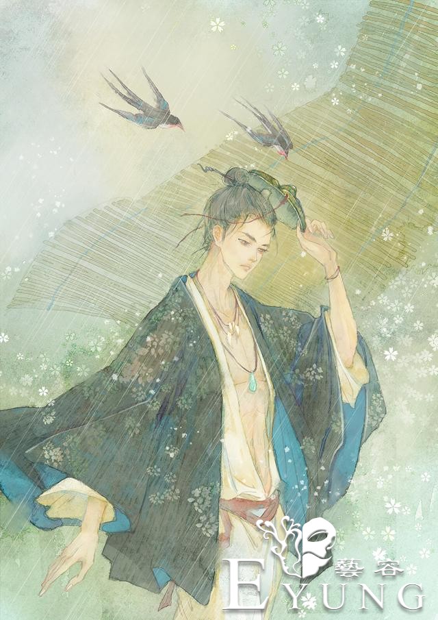 画风不错的一组古风题材插画作品欣赏！人物造型相当美型哦-20.jpg