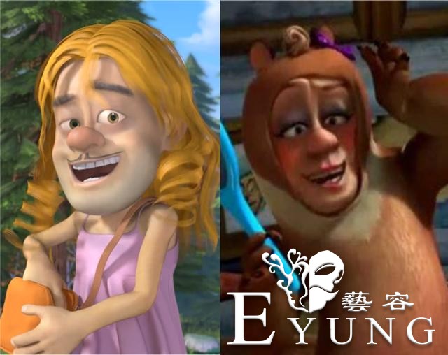 熊出没：探险日记二中美女多，史珍香偷偷上镜，金发美女不忍直视-4.jpg