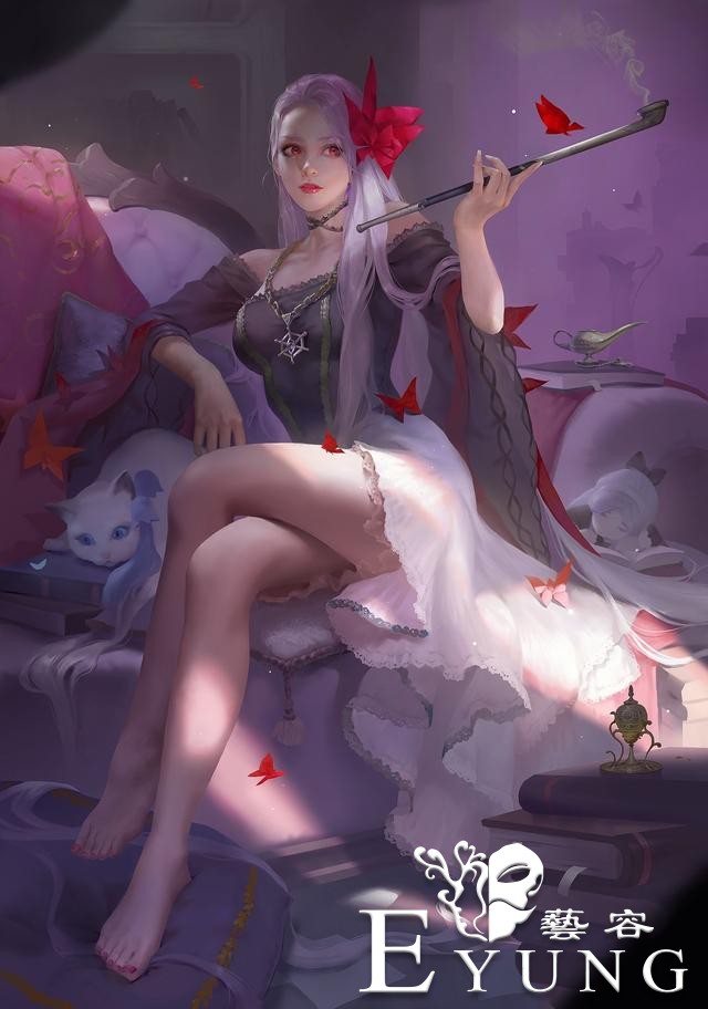 非常棒的一组国产插画人物插画作品欣赏！画风潇洒相当有意境-15.jpg