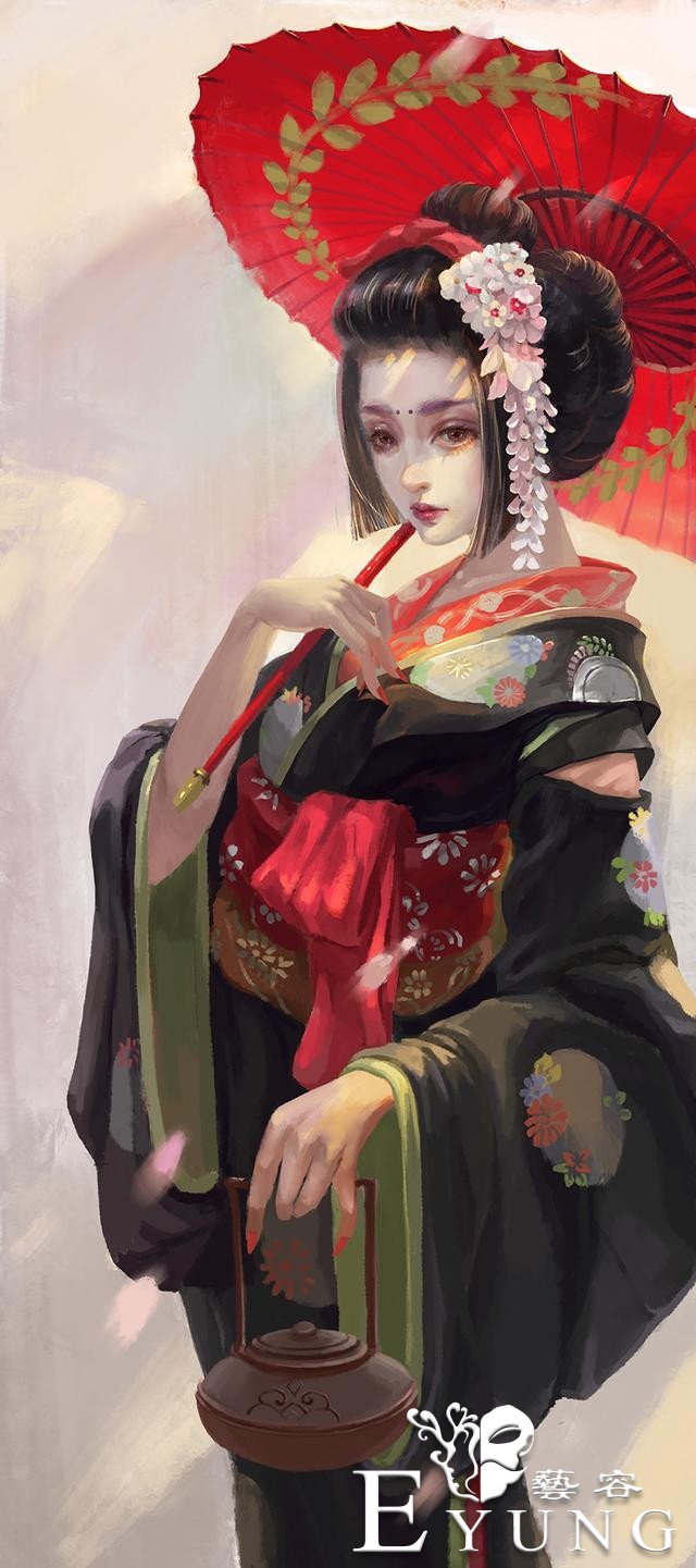 非常棒的一组国产插画人物插画作品欣赏！画风潇洒相当有意境-18.jpg