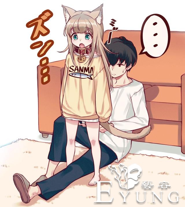 冬天到了，萝莉猫娘也换上了厚衣服，依然那么可爱-5.jpg