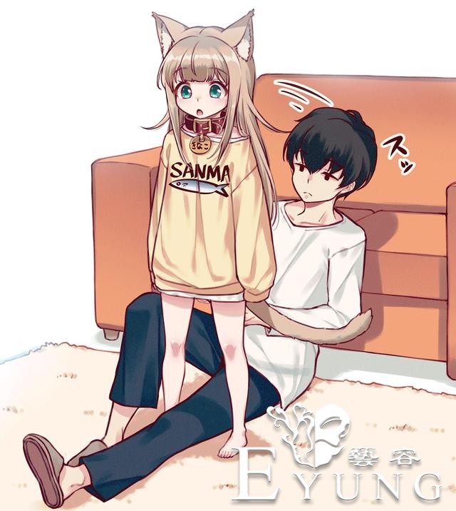 冬天到了，萝莉猫娘也换上了厚衣服，依然那么可爱-6.jpg