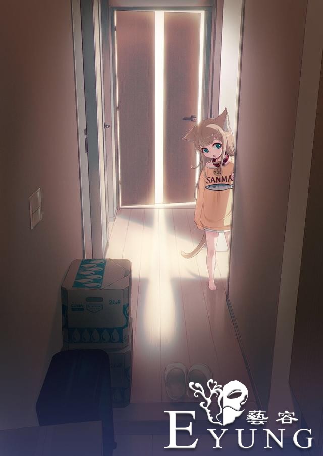 冬天到了，萝莉猫娘也换上了厚衣服，依然那么可爱-9.jpg