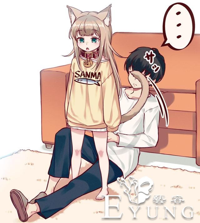 冬天到了，萝莉猫娘也换上了厚衣服，依然那么可爱-7.jpg