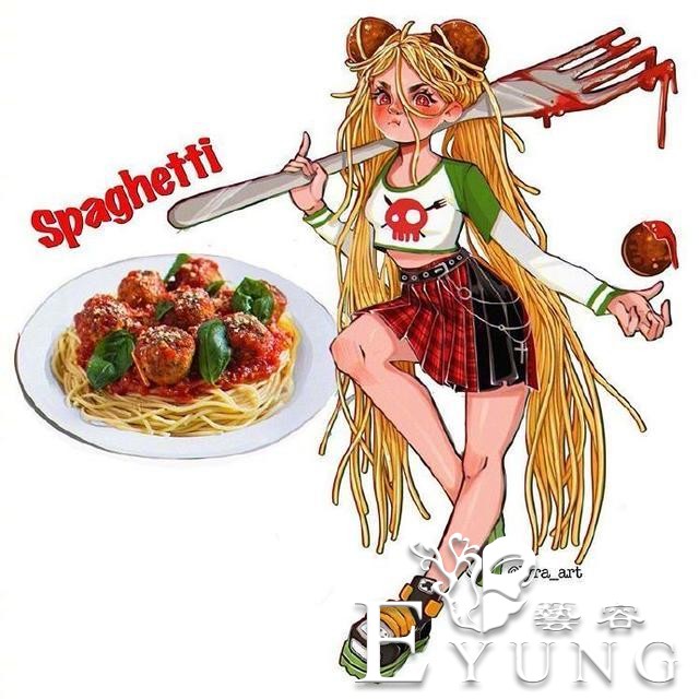当零食变成美少女，彩虹糖变身双马尾少女，冰激凌看着又甜又清凉-5.jpg