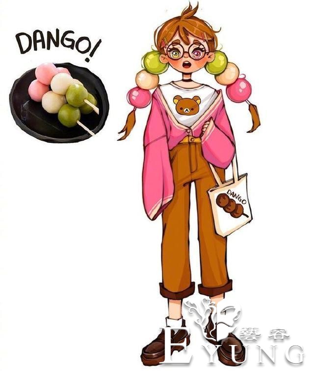 当零食变成美少女，彩虹糖变身双马尾少女，冰激凌看着又甜又清凉-4.jpg