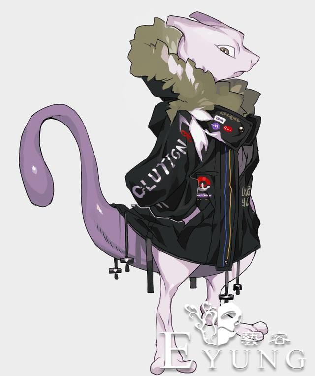当宝可梦们穿上衣服，这妥妥都是时尚达人啊-7.jpg