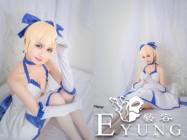 saber阿尔托利亚·潘德拉贡cosplay美图，二次元少女的完美演绎-6.jpg