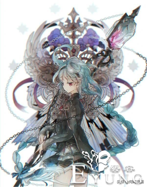来自日本的画师的一组画风十分华丽的插画欣赏！色彩相当夺人眼球-6.jpg