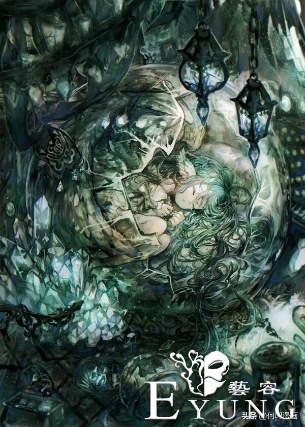 来自日本的画师的一组画风十分华丽的插画欣赏！色彩相当夺人眼球-5.jpg