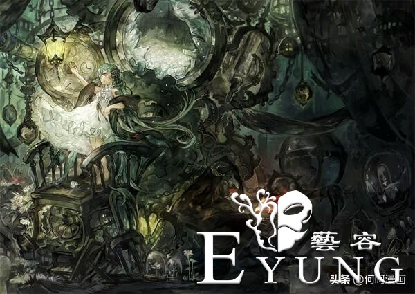 来自日本的画师的一组画风十分华丽的插画欣赏！色彩相当夺人眼球-9.jpg