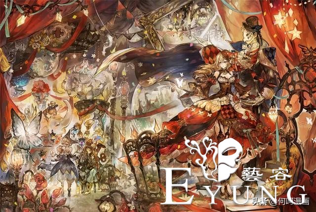 来自日本的画师的一组画风十分华丽的插画欣赏！色彩相当夺人眼球-10.jpg