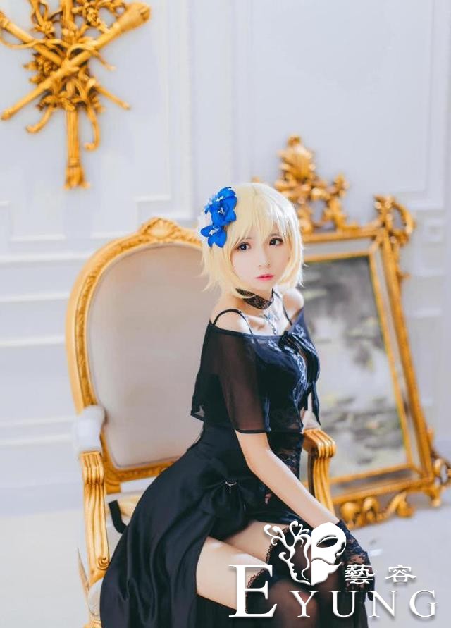 贞德cosplay美图：二次元美少女，这个颜值必须赞-3.jpg