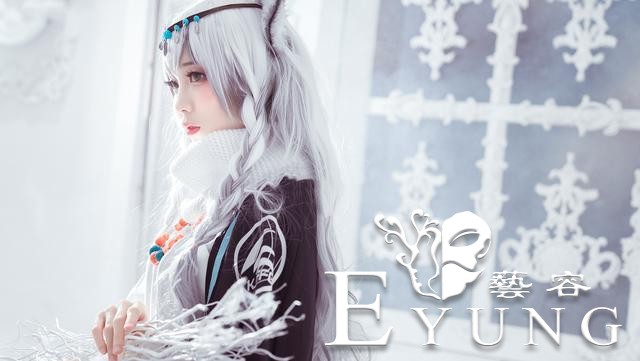 三组国人妹子COS的人气手游《明日方舟》角色“初雪”！非常唯美-19.jpg