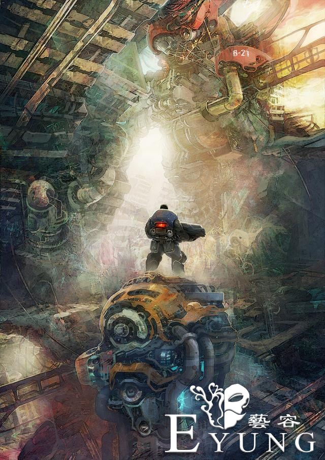 一组画技精湛的科幻场景插画作品欣赏！非常有想象力的作品-5.jpg