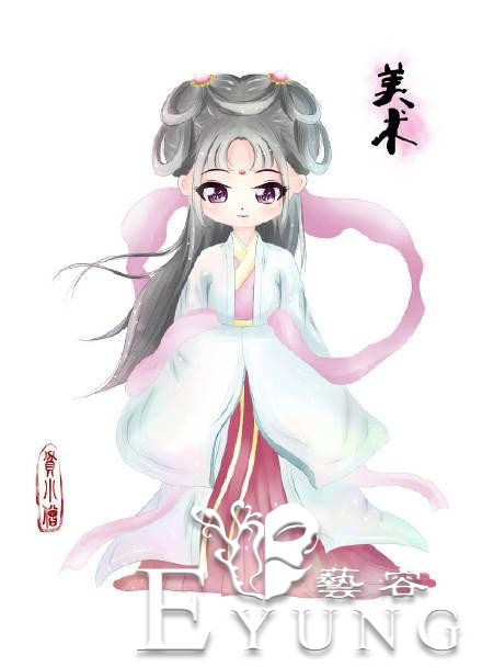 当学科都变成汉服拟人化，生物小萝莉真的好可爱-3.jpg