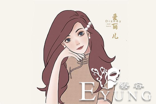 当迪士尼公主换上旗袍，艾莎女王化身贵妇，木兰又可爱又俏皮-5.jpg