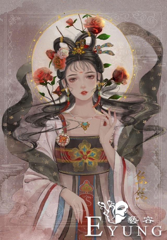 一组非常棒的古风插画作品欣赏！造型唯美画技出众值得一看-10.jpg