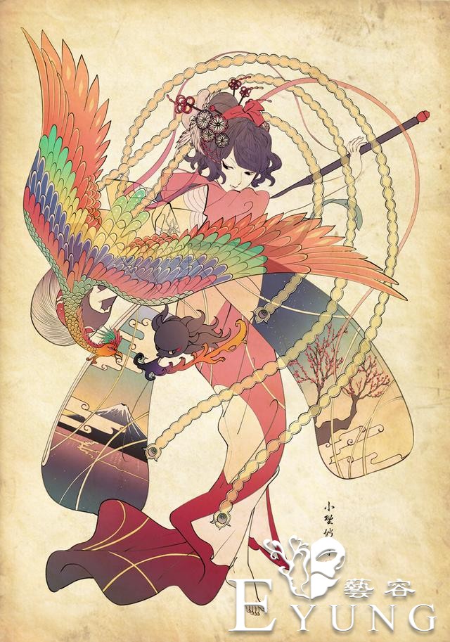 一组非常棒的古风插画作品欣赏！造型唯美画技出众值得一看-17.jpg