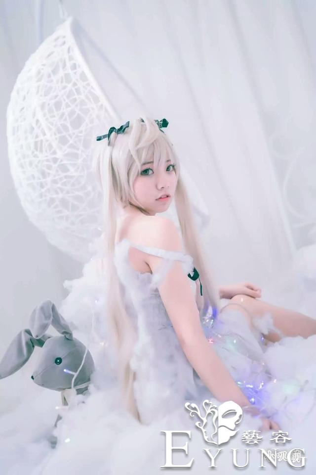 清甜柔美春日野穹cos，缘之空淡雅清新小梦幻-2.jpg