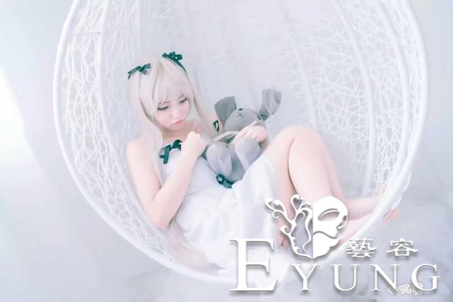 清甜柔美春日野穹cos，缘之空淡雅清新小梦幻-4.jpg