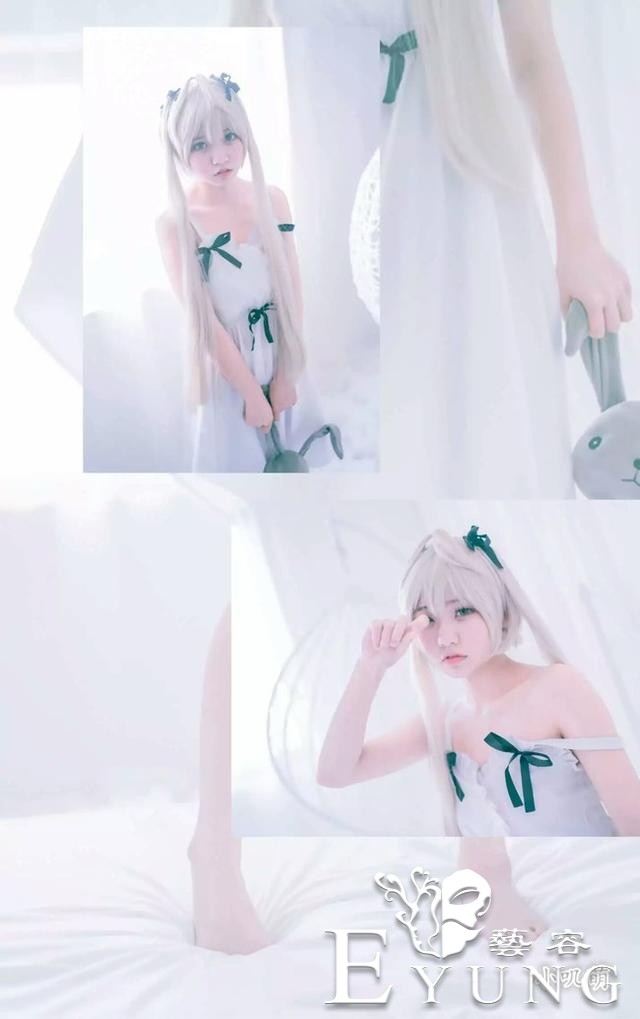 清甜柔美春日野穹cos，缘之空淡雅清新小梦幻-7.jpg