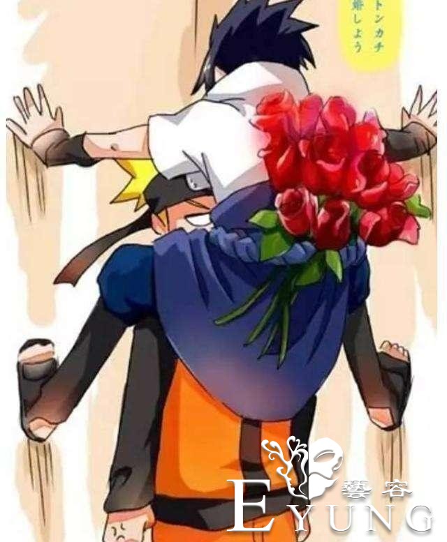 火影忍者也玩壁咚，鹿丸的方式有点甜，佐助笑到我了-6.jpg