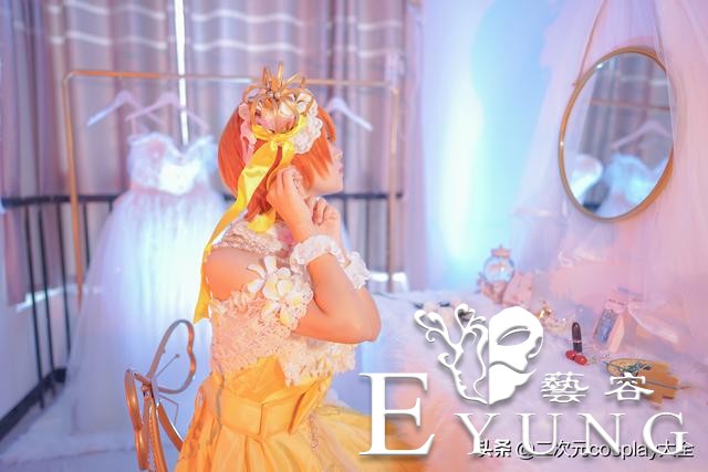 《lovelive》星空凛cos，美丽可人，头纱太梦幻唯美啦-4.jpg