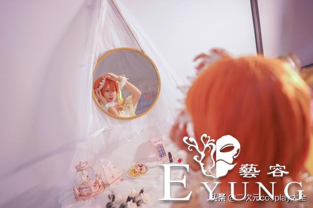 《lovelive》星空凛cos，美丽可人，头纱太梦幻唯美啦-6.jpg
