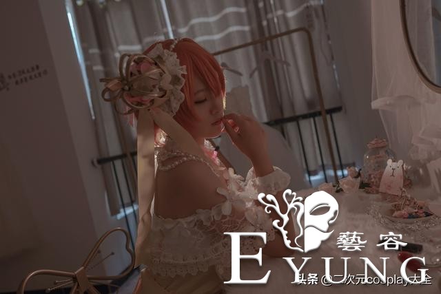 《lovelive》星空凛cos，美丽可人，头纱太梦幻唯美啦-9.jpg