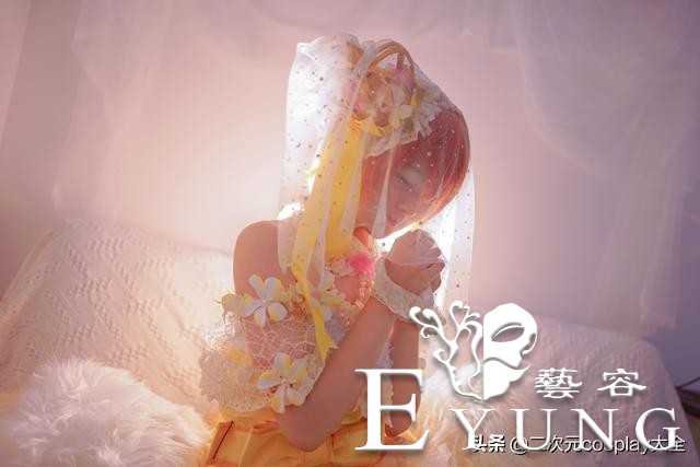 《lovelive》星空凛cos，美丽可人，头纱太梦幻唯美啦-15.jpg