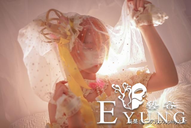 《lovelive》星空凛cos，美丽可人，头纱太梦幻唯美啦-14.jpg