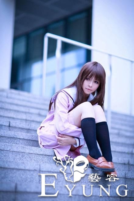 每日图鉴大赏，壹岐日和制服cosplay，真的爱了-8.jpg