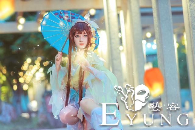三位可爱的妹子COS的国产人气游戏《王者荣耀》角色娜可露露-19.jpg